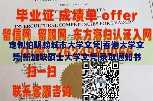 定制伯明翰城市大学文凭|香港大学文凭|新加坡硕士大学文凭|录取通知书