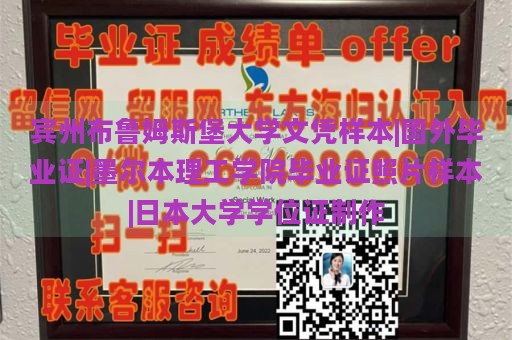 宾州布鲁姆斯堡大学文凭样本|国外毕业证|墨尔本理工学院毕业证照片样本|日本大学学位证制作