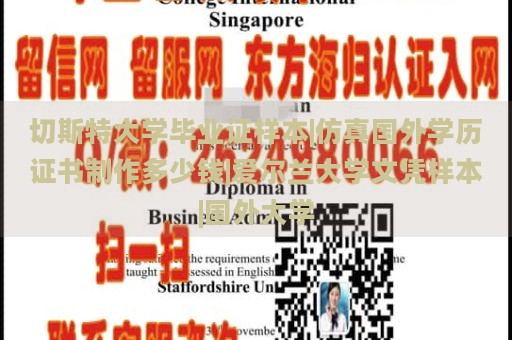 切斯特大学毕业证样本|仿真国外学历证书制作多少钱|爱尔兰大学文凭样本|国外大学