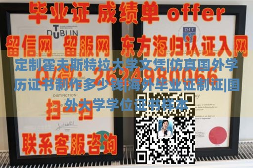 定制霍夫斯特拉大学文凭|仿真国外学历证书制作多少钱|海外毕业证制证|国外大学学位证书样本