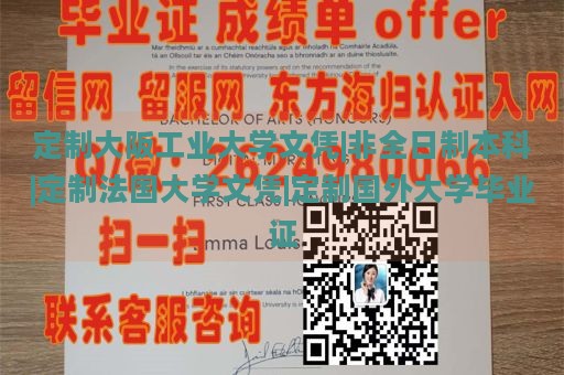 定制大阪工业大学文凭|非全日制本科|定制法国大学文凭|定制国外大学毕业证