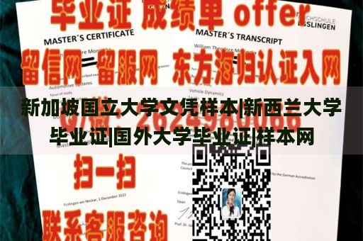 新加坡国立大学文凭样本|新西兰大学毕业证|国外大学毕业证|样本网