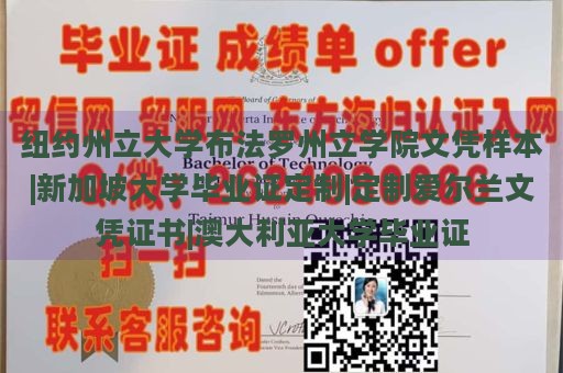 纽约州立大学布法罗州立学院文凭样本|新加坡大学毕业证定制|定制爱尔兰文凭证书|澳大利亚大学毕业证