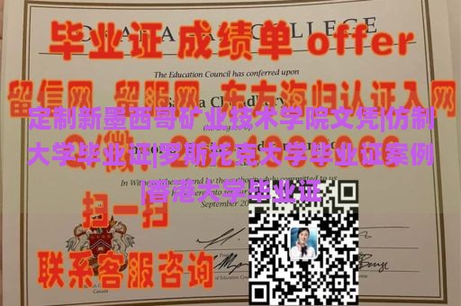 定制新墨西哥矿业技术学院文凭|仿制大学毕业证|罗斯托克大学毕业证案例|香港大学毕业证