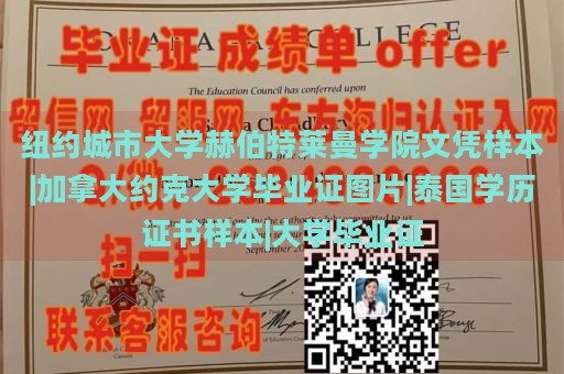 纽约城市大学赫伯特莱曼学院文凭样本|加拿大约克大学毕业证图片|泰国学历证书样本|大学毕业证