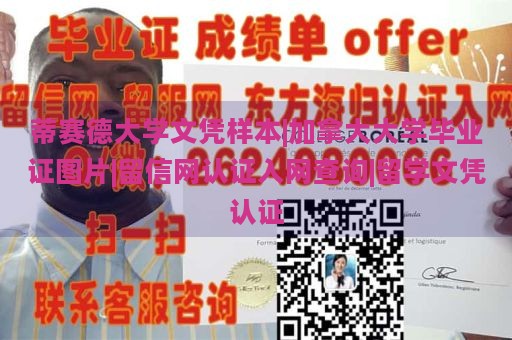 蒂赛德大学文凭样本|加拿大大学毕业证图片|留信网认证入网查询|留学文凭认证