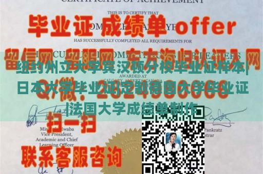 纽约州立大学宾汉顿分校毕业证样本|日本大学毕业证|定制德国大学毕业证|法国大学成绩单制作