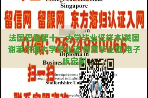 法国巴黎第十一大学毕业证样本|英国谢菲尔德大学毕业证|仿真毕业证|电子版定制