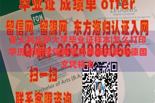 意大利比萨大学毕业证样本|怎么打印学历证明|学信网学历屏蔽的多吗|德国文凭样本