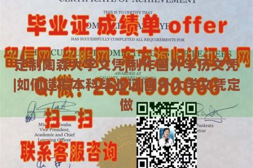 定制陶森大学文凭|制作国外学历文凭|如何造假本科毕业证|国外大学文凭定做