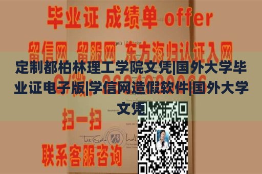 定制都柏林理工学院文凭|国外大学毕业证电子版|学信网造假软件|国外大学文凭