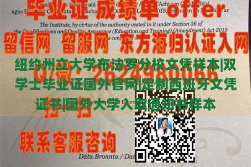 纽约州立大学布法罗分校文凭样本|双学士毕业证国外官网|定制西班牙文凭证书|国外大学入取通知书样本