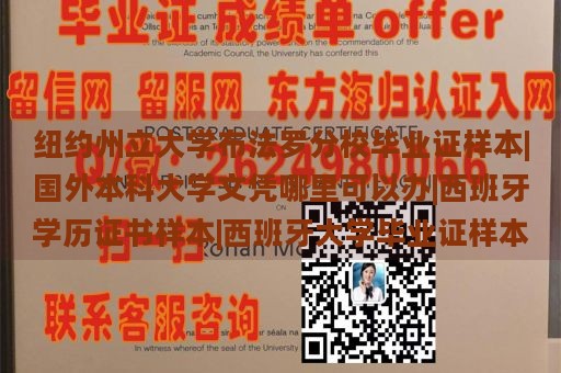 纽约州立大学布法罗分校毕业证样本|国外本科大学文凭哪里可以办|西班牙学历证书样本|西班牙大学毕业证样本